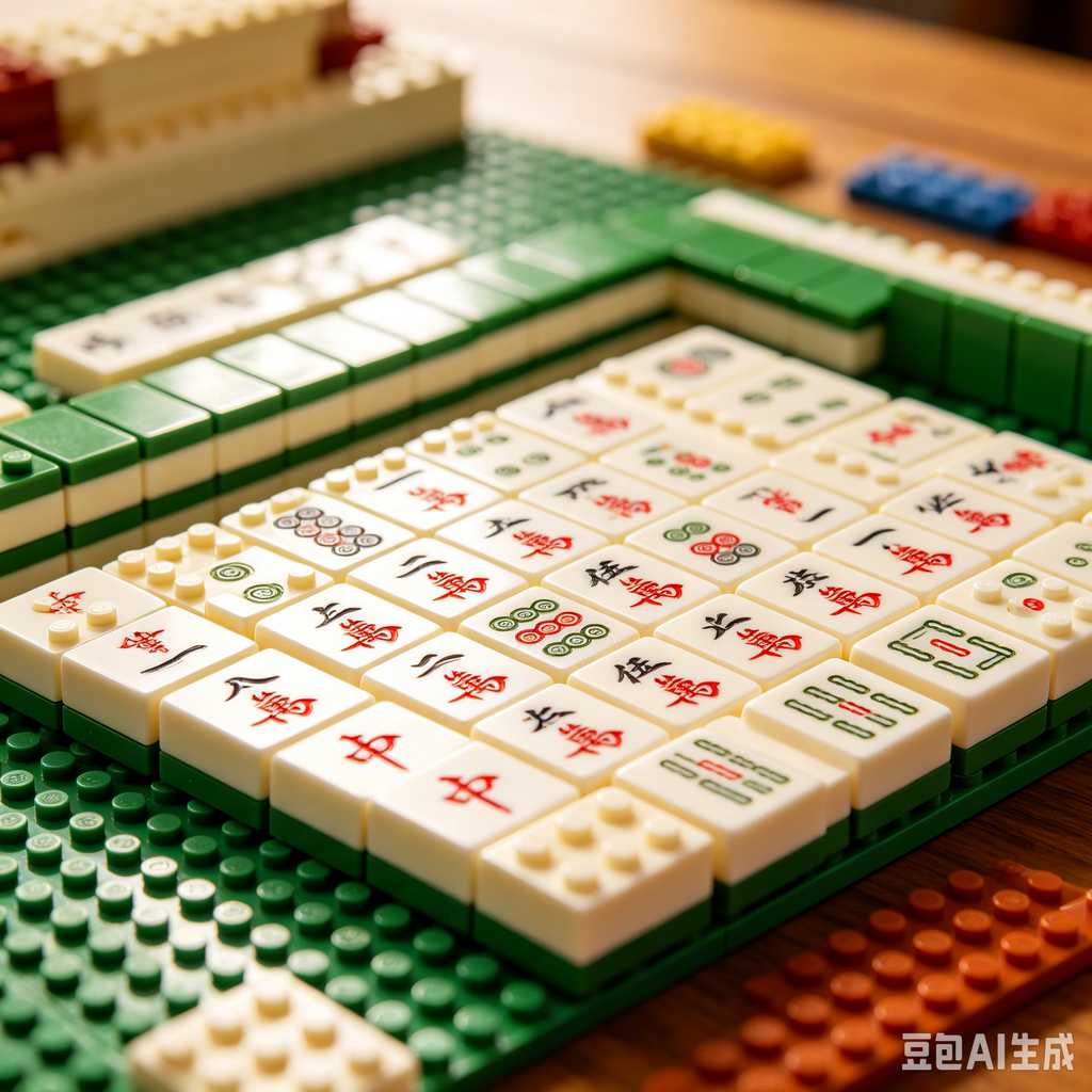latest style mahjong tiles